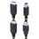 Cable KVM HDMI y USB 3.0 1,8m Negro 4K 60Hz USB 5Gbps HDR10 TPE KVM Switch