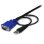 Cable KVM USB VGA 3m StarTech SVUSBVGA10 Ultra Delgado Macho/Macho Negro