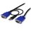 Cable KVM USB VGA 3m StarTech SVUSBVGA10 Ultra Delgado Macho/Macho Negro