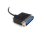 Adaptador USB a Paralelo StarTech ICUSB1284 1,9m Negro Macho/Macho Centronics USB A