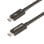 Câble Thunderbolt 4 StarTech 0,5m 40Gbps PD 100W Vidéo 8K