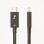 Câble Thunderbolt 4 StarTech 0,5m 40Gbps PD 100W Vidéo 8K