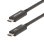 Cable Thunderbolt 4 StarTech.com A40G2MB-TB4-CABLE 2m 40Gbps USB-C Power Delivery 100W Negro