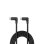Cable USB C Lindy 32023 1m USB 3.2 Gen 2 10Gbps Angular Blindado Power Delivery 60W Negro