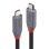Cable USB Lindy 36947 USB4 Gen 3x2 0,8m USB C a USB C Negro Contactos Oro