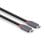 Cable USB Lindy 36947 USB4 Gen 3x2 0,8m USB C a USB C Negro Contactos Oro