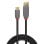 USB C auf USB A Kabel Lindy 36910 0,5 m 10 Gbit/s Schwarz Grau
