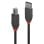 Cabo USB Lindy 36677 10m USB A Macho para USB B Macho USB 2.0 Preto Cinza Vermelho