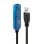 Lindy 43157 Cabo Blindado USB 3.2 Gen1 Macho/Fêmea 10m 5Gbit/s Preto