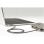 USB-C-Kabel 10Gbps 100W Power Delivery DP Alt Mode 0,5m Grau Schwarz
