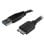 Cavo micro USB 3.2 Gen 1 2m USB A Micro-USB B Maschio Maschio Nero Cavo USB3AUB2MS Cavo micro USB 3.2 Gen 1 2m USB A Micro-USB B Maschio Maschio Nero Cavo USB3AUB2MS