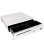 Cajón de efectivo iggual IRON-3W IGG315767 Blanco 405x420x100mm 12V cierre 3 posiciones