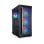 Caja Semitorre Gaming Ragnärok TQGCC101-B ATX Vidrio Templado 4 Ventiladores Negro