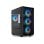 Tooq TQGCC901-B Mini Torre Micro-ATX Gaming com Iluminação RGB Aço Preto
