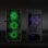 Tooq TQGCC901-B Mini Torre Micro-ATX Gaming com Iluminação RGB Aço Preto