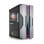 TooQ Nightcity TQGCC103-B Midi Tower Gaming ATX ARGB Aço/Vidro Temperado Preta/Prateada