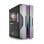 TooQ Nightcity TQGCC103-B Midi Tower Gaming ATX ARGB Aço/Vidro Temperado Preta/Prateada