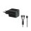Carregador Conceptronic ALTHEA16B Universal 33W USB-C Power Delivery Preto