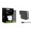 Carregador móvel Conceptronic ALTHEA18B 100W USB-C 3 portas Preto GaN
