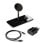 Intenso MB13 Auriculares, Smartphone, Reloj inteligente Negro USB Cargador inalámbrico Carga rápida Interior