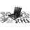 Consola KVM StarTech 8 Puertos LCD 19" 1U Rack Teclado QWERTY USB VGA OSD
