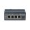 Switch industriale LevelOne IGP-0501 4 porte Gigabit PoE+ 1 SFP IP30 metallo DIN rail