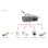 Netzwerk Switch LevelOne GEP-0522 5-Port Gigabit PoE 30W Grau