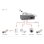 Netzwerk Switch LevelOne GEP-0522 5-Port Gigabit PoE 30W Grau