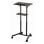 Atril Móvil Gembird TVS-DESK-01-BK Ajustable Noir 20 kg 1110 - 1345 mm MDF