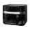 Freidora de aire caliente Emerio AF-126672.4 9L doble negra táctil 2400W independiente