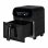 Freidora de aire JATA JEFR1230 6,2L 1700W 12 programas Termostato LED Negro Antiadherente