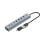 HUB USB Conceptronic HUBBIES20GP USB 3.2 Gen 1 Type-C et Type-A 5000 Mbit/s Aluminium Gris