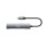 Hub USB 3.2 Gen 1 Type-C Equip 128963 4 Porte 5000 Mbit/s Nero Argento Alluminio