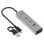 I-Tec CAHUBMETAL2A2CPD Hub Universal 4 Portas 2x USB-C + 2x USB-A com Power Delivery 85W Metal Prateado
