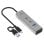 USB-Hub I-Tec Metal Universal 4 Ports 2x USB-C 2x USB-A Power Delivery 85W Silber