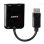 DisplayPort Lindy 38430 USB 5V 21600 Mbit/s Schwarz ABS Gehäuse DisplayPort