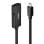Cable USB Tipo C Lindy 43356 5m 5000Mbit/s Negro ABS Plug and Play