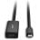 Cable USB Tipo C Lindy 43356 5m 5000Mbit/s Negro ABS Plug and Play