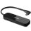 Hub USB Lindy 43334 4 Puertos USB 3.2 Gen 2 Type-C/Type-A 100W Negro ABS/Aluminio