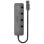 Hub USB Lindy 43309 4 Puertos USB 3.2 Gen 1 Aluminio ABS Gris 5Gbps