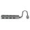 Hub USB Lindy 43309 4 Puertos USB 3.2 Gen 1 Aluminio ABS Gris 5Gbps