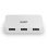 Hub USB Lindy 43143 4 Puertos USB 3.2 Gen 1 5000 Mbit/s Blanco