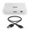 Hub USB Lindy 43143 4 Puertos USB 3.2 Gen 1 5000 Mbit/s Blanco