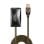 Lindy 42635 Hub USB 4 Portas Plug and Play USB 2.0 com Cabo AWG 28/24 10m Cinzento