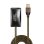 Lindy 42635 Hub USB 4 Portas Plug and Play USB 2.0 com Cabo AWG 28/24 10m Cinzento