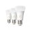 Bombilla Inteligente Philips Hue White Ambiance E27 A60 LED 806lm Bluetooth Pack 3 Unidades