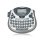 Rotuladora DYMO LetraTag 100T QWERTY Térmica Directa LCD Gris Vista Previa