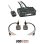 Switch KVM Lindy 42341 2 Puestos USB DVI-D 4x USB 2.0 Audio Negro 1920x1200
