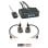 Switch KVM Lindy 42342 2 Puertos USB VGA Audio Micrófono 0,9m Negro