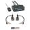 Switch KVM Lindy 42342 2 Puertos USB VGA Audio Micrófono 0,9m Negro